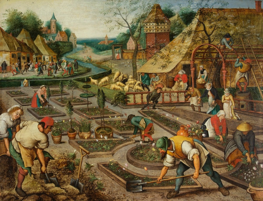Pieter Brueghel The Younger Spring 1632