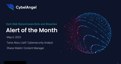 Alert of the Month- Dark Web Ransomware Bots and Breaches
