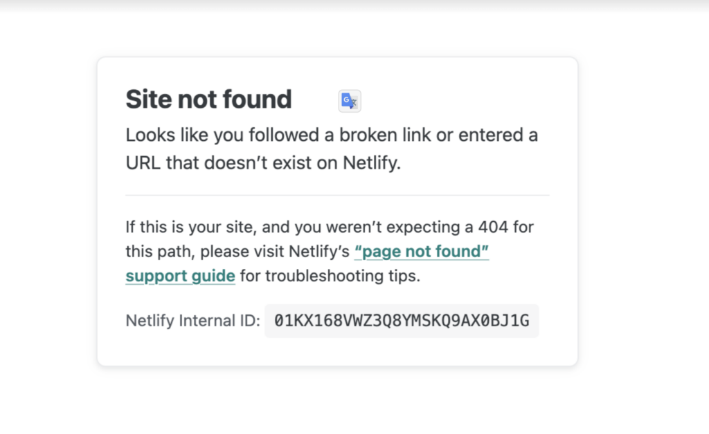 . In under 24 hours the page was gone.